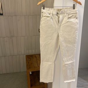 Madewell The High Rise Slim Crop Boyjean